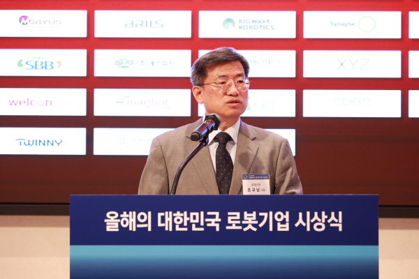 ▲ 피망 슬롯신문 조규남 대표가 인사말을 하고 있다