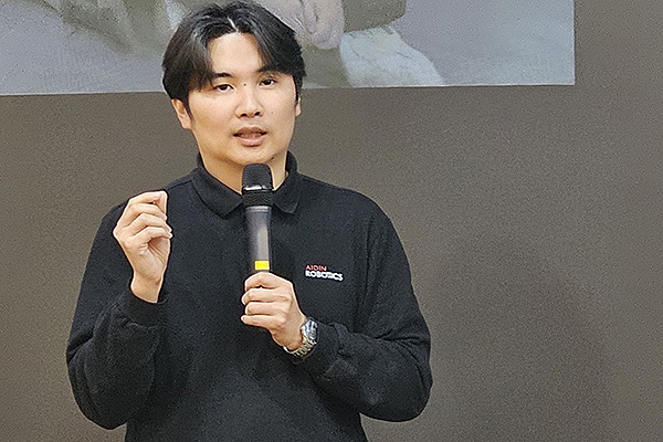 ▲ 이윤행 에이딘로보틱스 대표(사진=전승민 기자)
