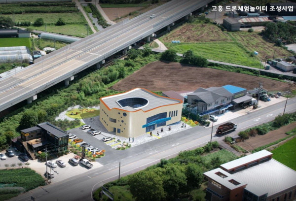 ▲실내드론체험페가수스 카지노조성사업조감도[사진=고흥군]