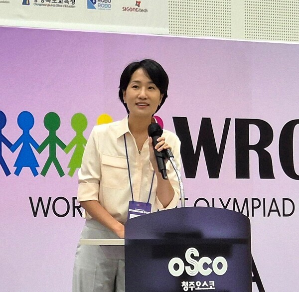 ▲환영사를 하고 있는 충북 김수민 정무부지사.