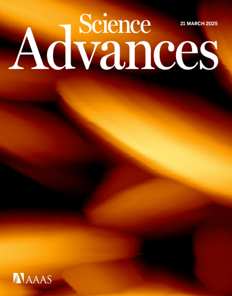 2025년 3월 21일자 사이언스 어드밴시스 표지. (사진=미국과학진흥협회(AAAS))