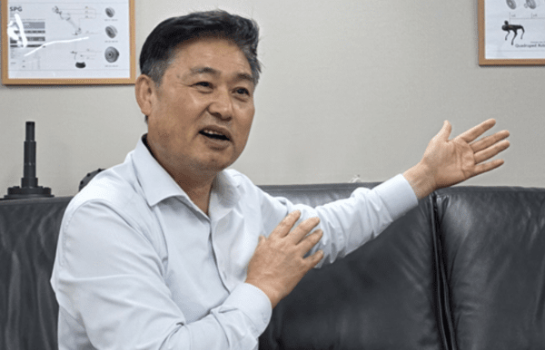 ▲여영길 FM카지노 대표가 본지와 인터뷰 하고 있다.