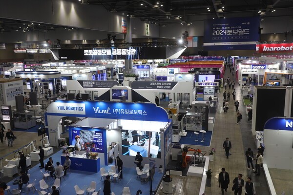 2025 로보월드 전경 및 휴머노이드 전시