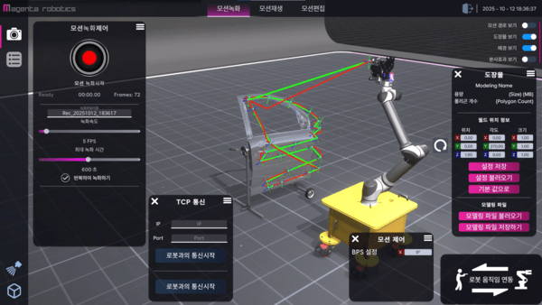 ▲마젠타솔카지노틱스 원스톱 도장 자동화 솔루션 ‘FAST(Factory Automation Smart Teaching)’