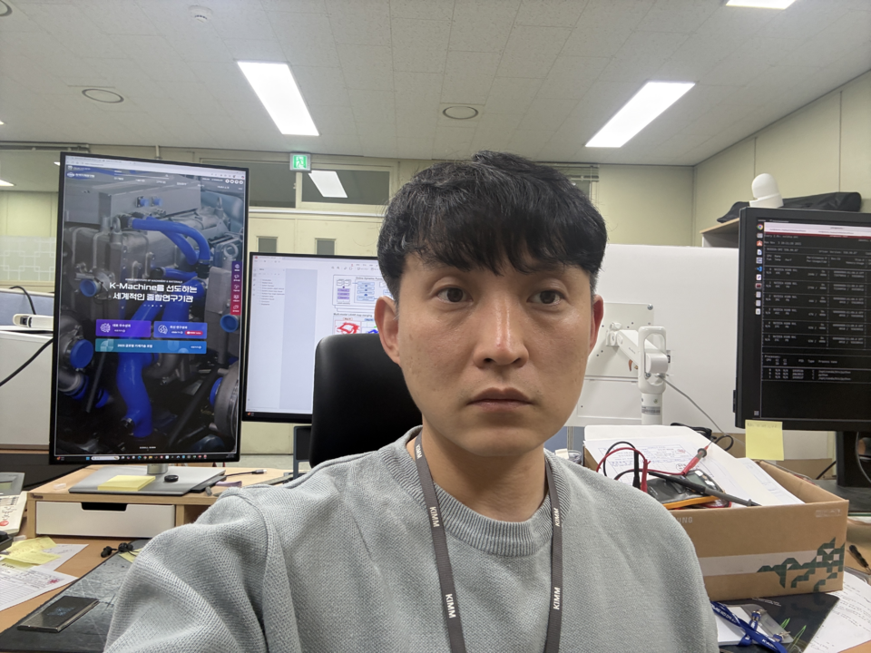 ▲한국기계연구원 AI한게임 슬롯 머신연구소 인공지능기계연구실 신영식 박사