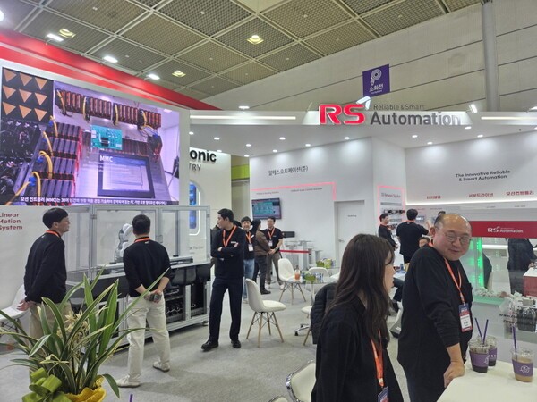 ▲ 로봇 모션 제어 및 에너지 제어 전문 기업인 알에스오토메이션(RS Automation)은 국내 유일의 ‘모션 제어 풀스택’ 솔루션을 제공한다. 사진은 알에스오토메이션 부스 전경. [사진=룰렛사이트]