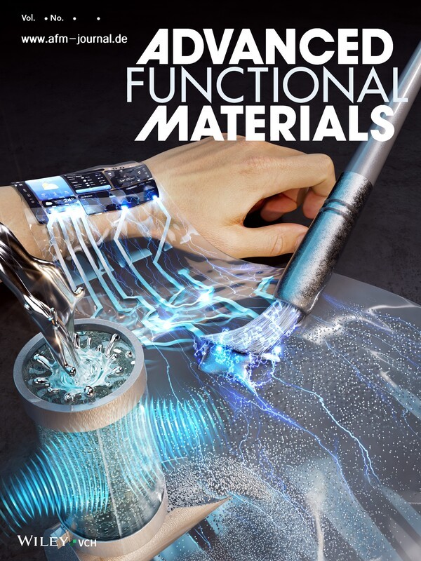 ▲국제 학술지 어드밴스드 펑셔널 머티리얼즈 후면 표지. (사진=바카라 온라인)