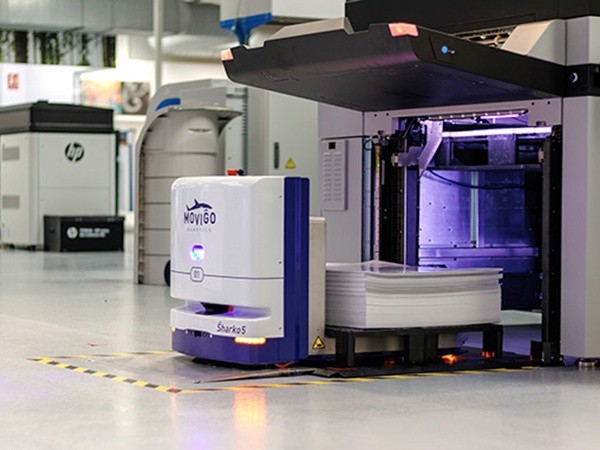 ▲무비고 로보틱스와 메이저카지노 인디고는 인쇄 산업용 새 AMR로 파트너십을 확대했다. (사진=모비고 로보틱스)