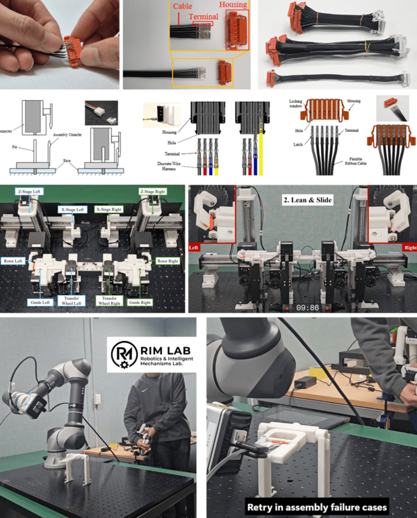▲하네스 케이블 조립 자동화 다인카지노