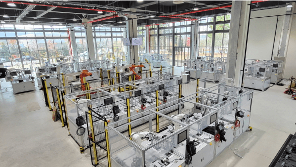 ▲로봇직업혁신센터 교육실 전경. (사진=에볼루션 바카라 무료)