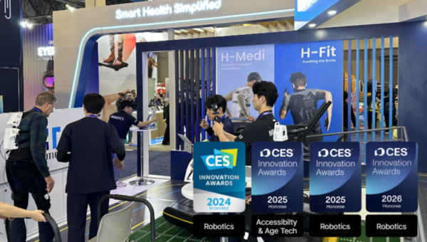 ▲CES카지노사이트 3년 연속 혁신상을 수상할 만큼 기술력을 인정받고 있다. 사진은 CES 2026 전시 부스 모습