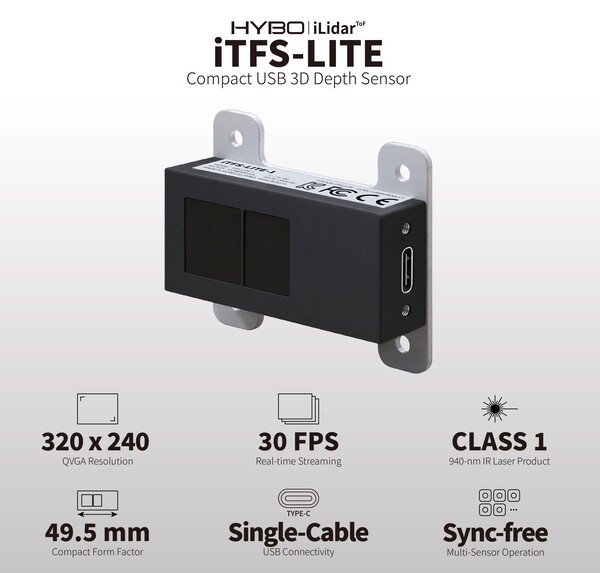 하이보, 피지컬 AI 초소형 3D 센싱 솔루션 'iTFS-Lite' 공개 - 뉴스 썸네일 이미지