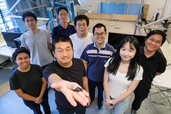NTU·와세다대, 사이보그 바퀴벌레용 '잠수복' 개발
