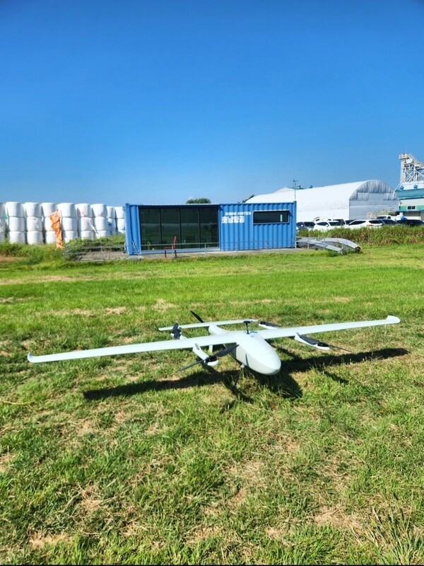 ▲남경슈퍼슬롯의 무인 수직이착륙기(VTOL) 실기비행장 전경. (사진=남경슈퍼슬롯)