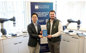 두산로보틱스, 美 메인대학교에 공식오늘벳센터 오픈