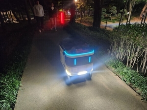 “AI 비트코인카지노이 공원 지켜요”…강서구, 자율주행 비트코인카지노 첫선