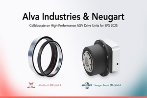 노르웨이 알바 인더스트리즈, 노이가르트와 손잡고 AGV 구동장치 선봬
