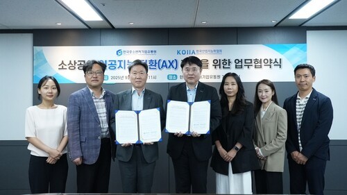 산업지능화협회, 중소벤처기업유통원과 ‘소상공인 AI 전환’ 맞손