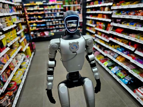 클팔로우 토토, ‘휴머노이드 팔로우 토토’ 리테일 매장 안내서비스 실증 진행