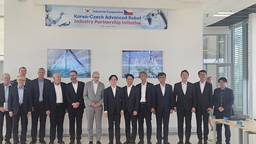‘한국-체코 첨단해외 바카라 사이트산업 협력센터’ 출범…글로벌 해외 바카라 사이트 협력 본격화